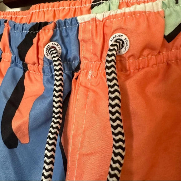 BOARDIES Fresh Prince Geo Pastels Mesh Quick Dry Swim Trunks Board Shorts XL - Picture 4 of 6